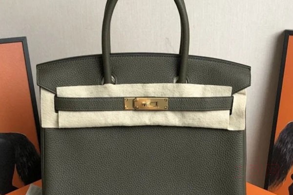 爱马仕Birkin30丛林绿包包实拍