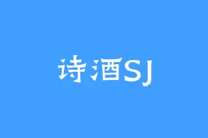 诗酒SJ