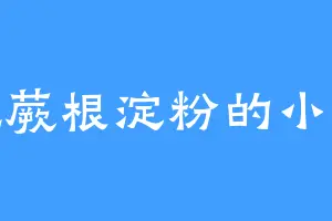 爱吃蕨根淀粉的小战兽