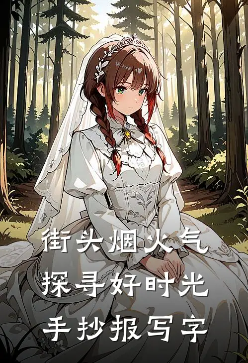 街头烟火气探寻好时光手抄报写字