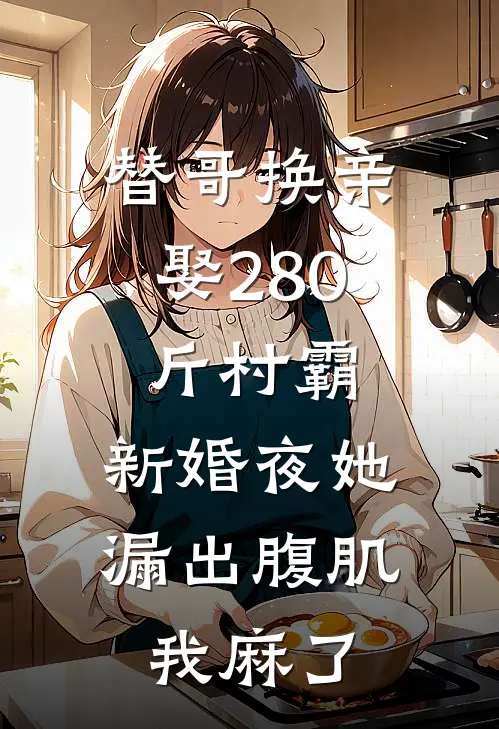 替哥换亲娶280斤村霸，新婚夜她漏出腹肌，我麻了