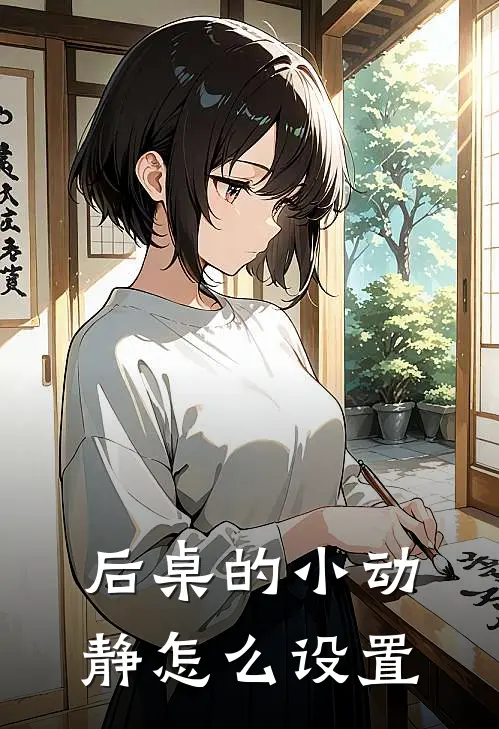 后桌的小动静怎么设置