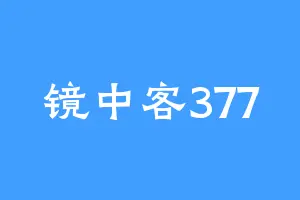 镜中客377