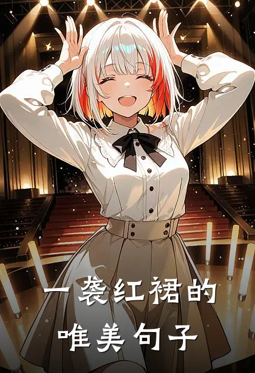 一袭红裙的唯美句子
