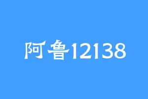 阿鲁12138