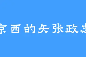 京西的矢张政志