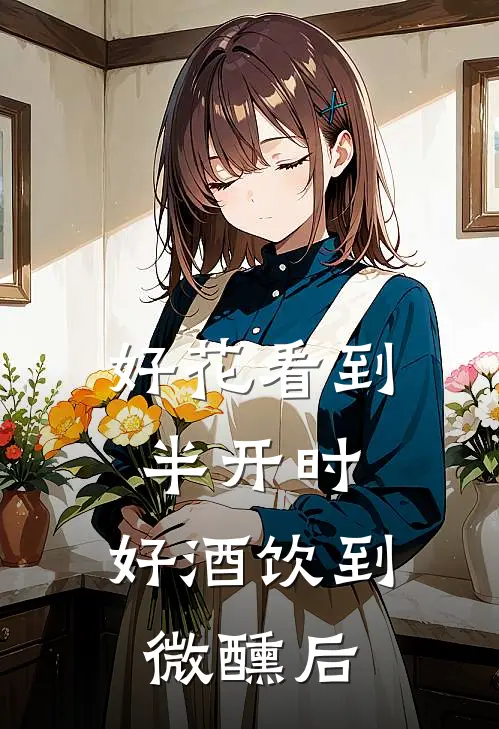 好花看到半开时,好酒饮到微醺后
