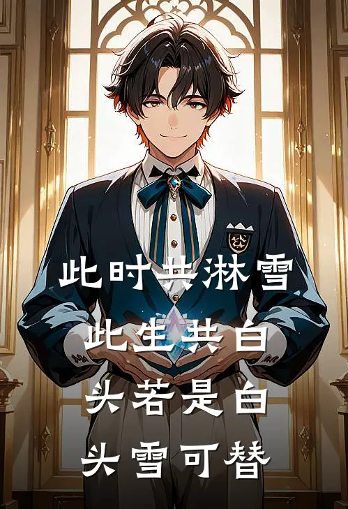 此时共淋雪,此生共白头若是白头雪可替